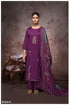 Saige 2329 By Ganga Printed Cotton Silk Dress Material Catalog